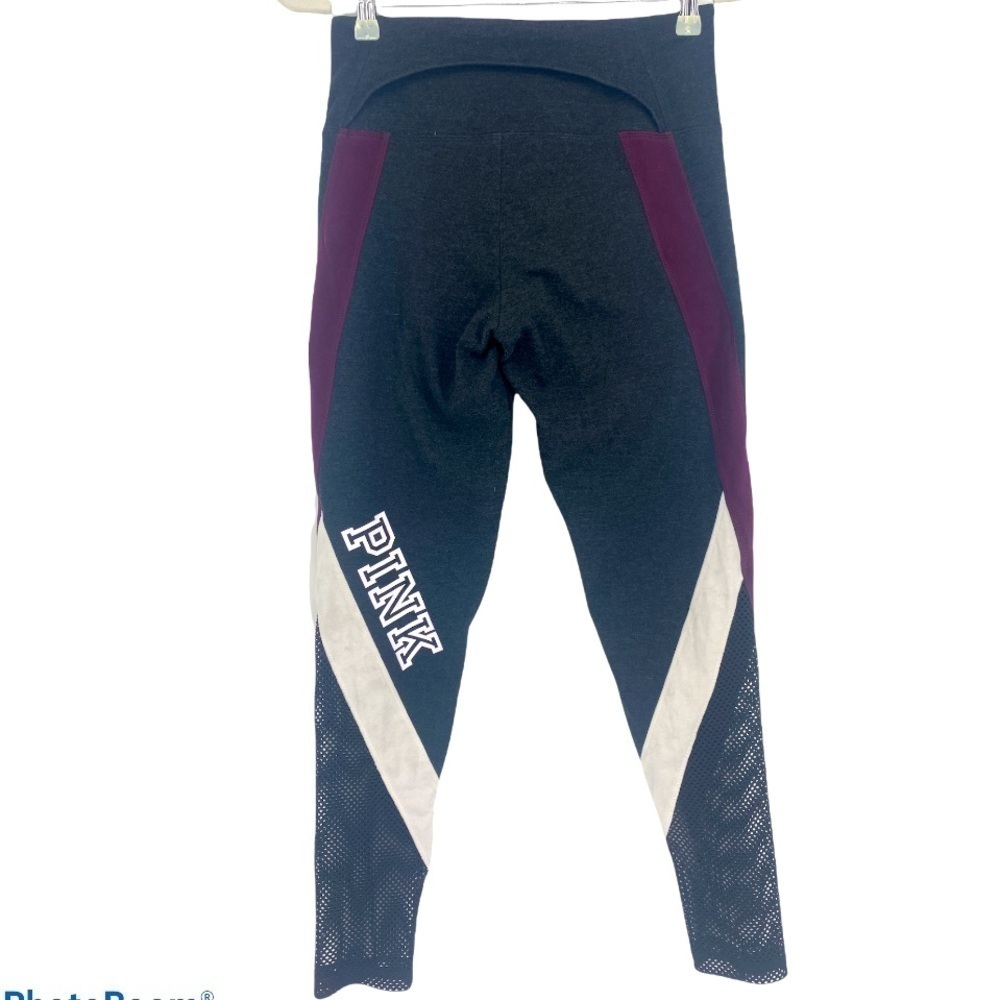Pink VS Long athletic leggings size medium